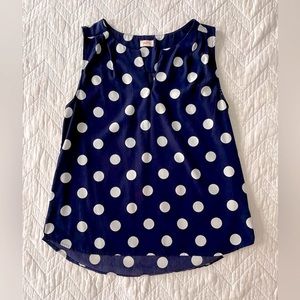 ModCloth Polka Dot Top